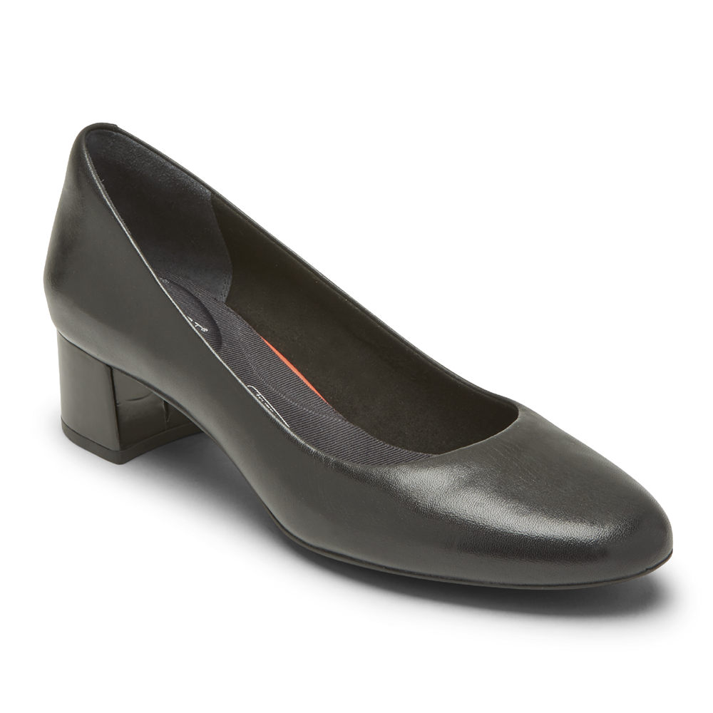 Rockport Womens Pumps Black - Total Motion Sydney - UK 108-UZMNWX